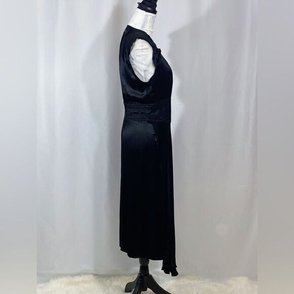 BA&SH Coralie Draped Asymmetric Dress size L - Picture 11 of 13